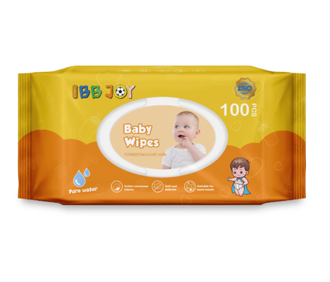 Kamillen-Baby-Feuchtpflegetücher BB Joy Bamboo Wet Wipes Moisturizer 20*18mm