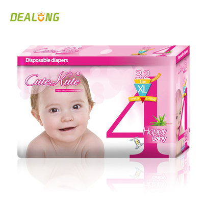Trockene Baby-Windel neugeborener PET Backsheet-Leck-Schutz Natural Newborn Diapers