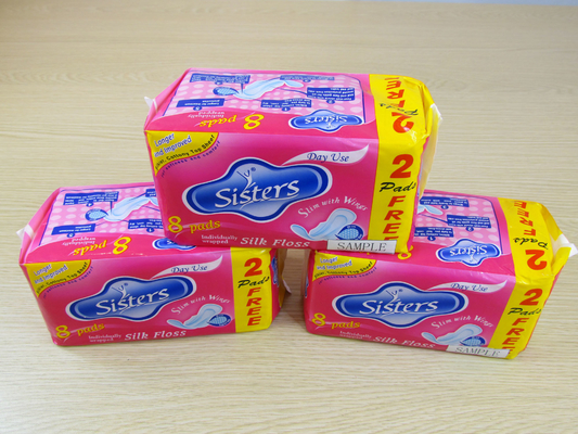 Nachtdamenbinde füllt 320mm ultra dünnen Maxi Pads For Lady auf
