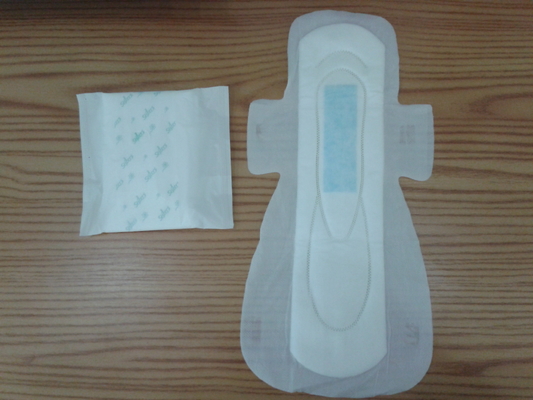 Große gesundheitliche Auflagen-Extraflügel Mesh Disposable Sanitary Napkinss 350mm