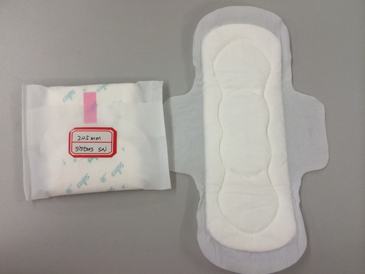 Kräutergesundheitliche Bambusauflagen verdünnen Wingless Maxi Pads With Cottony Cover