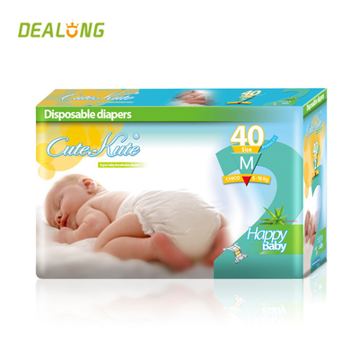 Trockene Baby-Windel neugeborener PET Backsheet-Leck-Schutz Natural Newborn Diapers