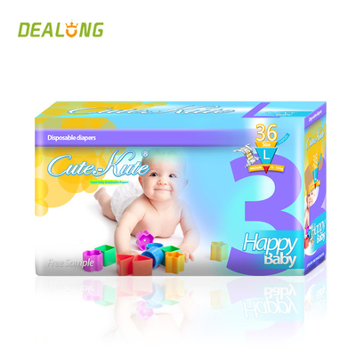 Trockene Baby-Windel neugeborener PET Backsheet-Leck-Schutz Natural Newborn Diapers