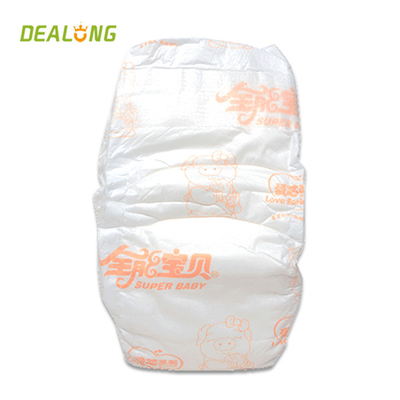 Trocknen Sie ultra Leakguard-Windel-Baumwollnatur-Baby-Windel-Antileck