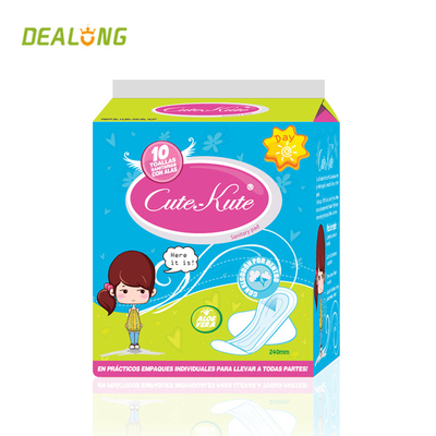 Bequeme Dame Care Sanitary Napkin der Frauen-gesundheitlichen Auflagen-270mm druckte