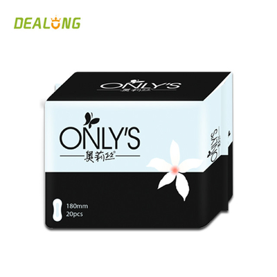 Biobaumwolle-gesundheitliche Auflagen 100% Maxi Pads Printed High Absorbency