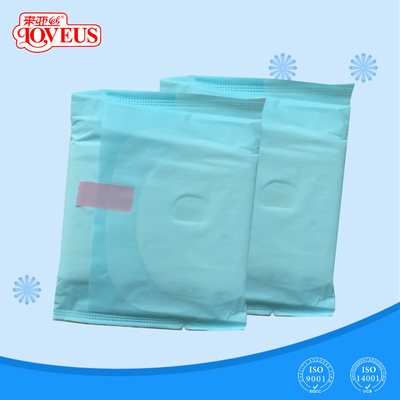 280mm reiner Baumwollgesundheitliche Auflagen PET Film Maxi Sanitary Napkins