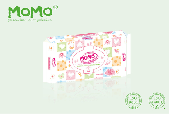 Unscented-Baby-Feuchtpflegetuch-Bambusfaser-Feuchtigkeitscreme alkoholfrei