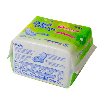 Biobaumwolle-gesundheitliche Auflagen-weiblicher Hygiene 100% Breathable PET Film Backsheet