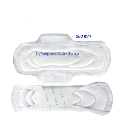 Kräuterbiobaumwolle-Damenbinde-Hygiene-Baumwolle 100% Maxi Pads Premium
