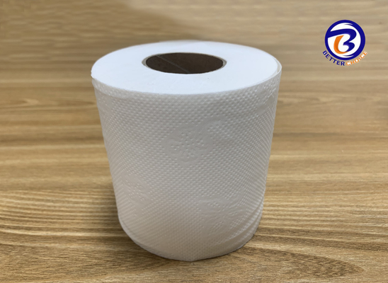 Weiche bequeme Toiletten-Wegwerfpapiergewebe-Rolle 15 G/M H 9CM