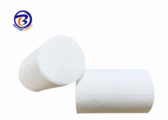 Weiche bequeme Toiletten-Wegwerfpapiergewebe-Rolle 15 G/M H 9CM