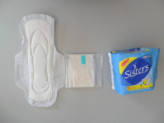 Hohe Absorbierfähigkeits-weibliche Hygiene-Damenbinde-Windel mit Breathable PET Film