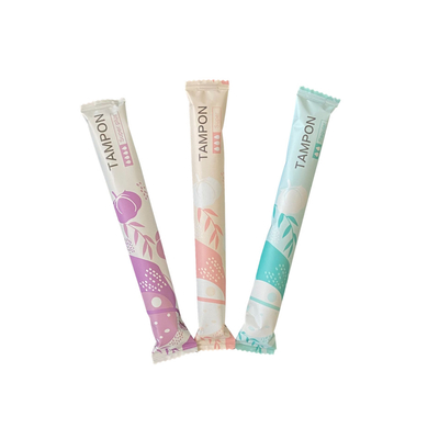 Soem-Eigenmarken-weiblicher Hygiene-Biobaumwolle-Tampon-Zeitraum