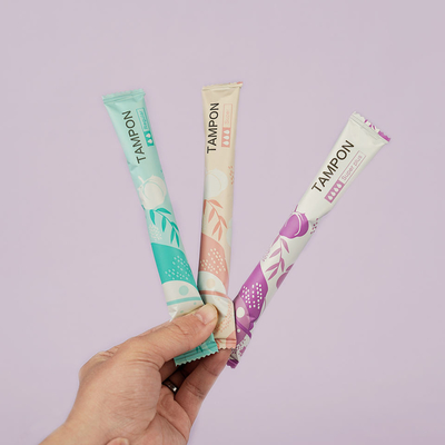 Digital-Pappviskose-Damen-Applikatorn-Tampon regelmäßig/Super plus Absorbierfähigkeit