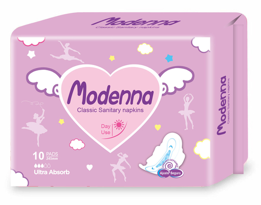 Mesh Wings Disposable Sanitary Napkins 350mm großes Druck-Soem-ExtraoDM