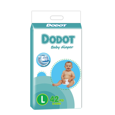 Druckflaum-Masse SAP-Wegwerfbaby-Windeln justierbares Breathable